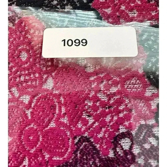 41 Hawthorn Women's Size Large Pink Multicolor Floral Knee Length Skirt - Picture 7 of 7